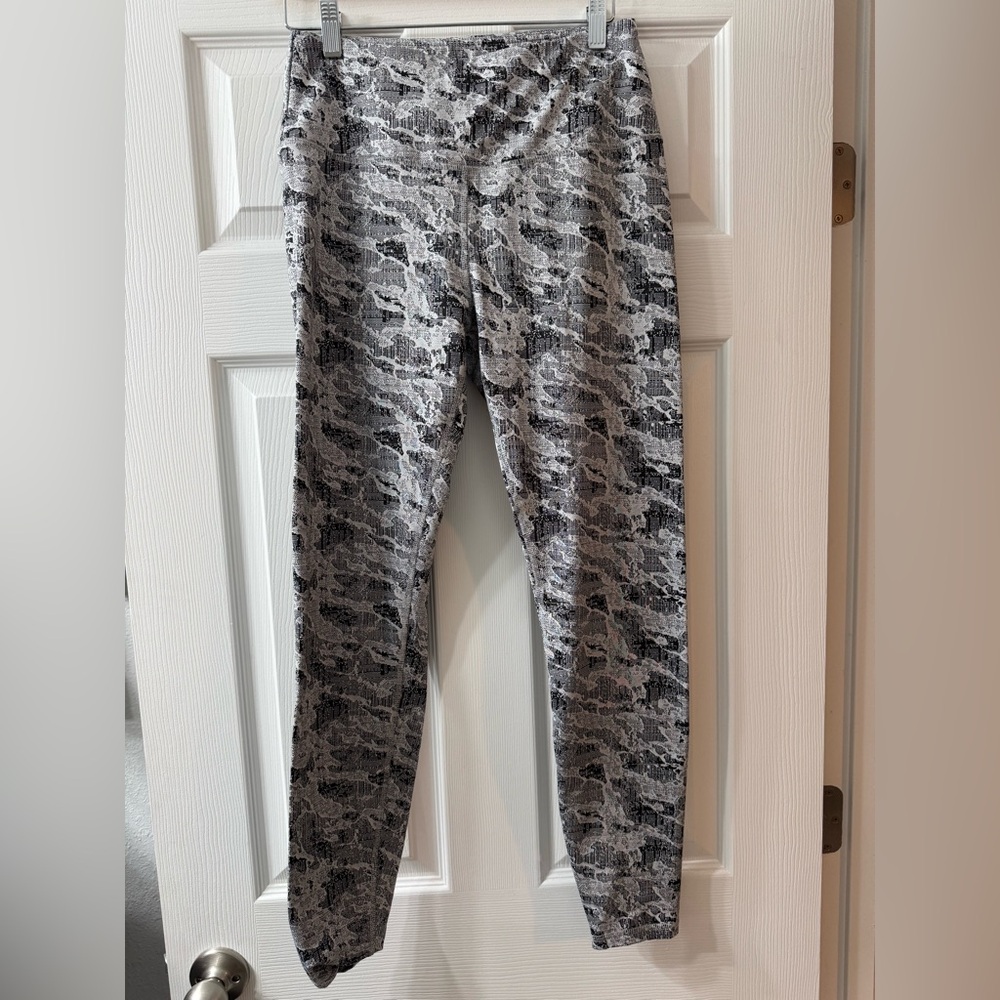 Spyder Black and White Patterned Leggings